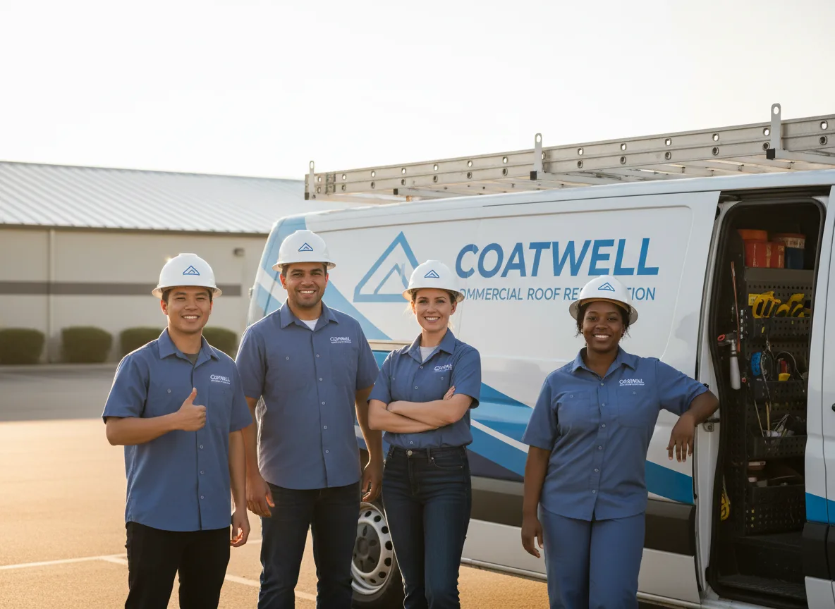 Commercial roof coating company in Star Lake, NY